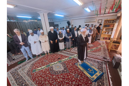 گزارش تصویری حضور علمای اهل سنت کشور بنگلادش در دانشگاه بین المللی مذاهب اسلامی/ بازدید از کتابخانه و شرکت در نماز وحدت