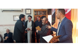 گزارش تصویری| مراسم گرامیداشت شهدای جنگ تحمیلی رمضان و تقدیر از همکاران فعال در ایام جنگ
