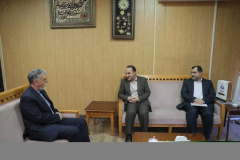 دیدار دکتر کلانتری؛ معاون فرهنگی و اجتماعی وزارت علوم با دکتر صالحی رییس دانشگاه بین المللی مذاهب اسلامی