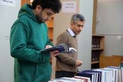 نمایشگاه کتاب های جدید و تازه خریداری شده کتابخانه مرکزی