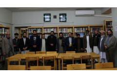 بازید هیأتی از علما و اساتید برجسته کشور افغانستان از دانشگاه بین المللی مذاهب اسلامی