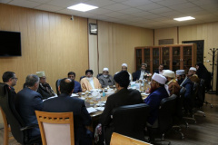 گزارش تصویری// دیدار هیئتی از اساتید و فرهیختگان اهل سنت کشور بنگلادش با ریاست دانشگاه