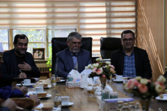 گزارش تصویری// دیدار هیئتی از اساتید و فرهیختگان اهل سنت کشور بنگلادش با ریاست دانشگاه