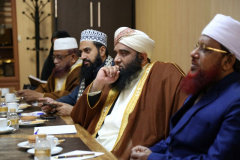 گزارش تصویری// دیدار هیئتی از اساتید و فرهیختگان اهل سنت کشور بنگلادش با ریاست دانشگاه