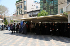 تجمع دانشجویان و اساتید دانشگاه بین المللی مذاهب اسلامی در محکومیت تعرض به دانشجویان و اساتید حامی فلسطین در دانشگاه های آمریکا