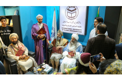 پنجمین روز از غرفه دانشگاه بین المللی مذاهب اسلامی در سی و پنجمین نمایشگاه بین المللی کتاب تهران
