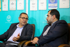 غرفه دانشگاه بین المللی مذاهب اسلامی در روز هشتم و نهم از سی و پنجمین نمایشگاه بین المللی کتاب تهران