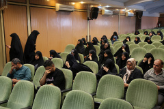 آیین بدرقه کاروان زیارتی دانشجویان دانشگاه بین المللی مذاهب اسلامی به سرزمین کربلای معلی و بزرگداشت شهدای خدمت