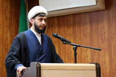 آیین بدرقه کاروان زیارتی دانشجویان دانشگاه بین المللی مذاهب اسلامی به سرزمین کربلای معلی و بزرگداشت شهدای خدمت