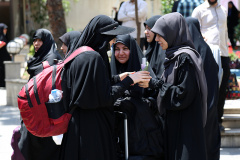 آیین بدرقه کاروان زیارتی دانشجویان دانشگاه بین المللی مذاهب اسلامی به سرزمین کربلای معلی و بزرگداشت شهدای خدمت