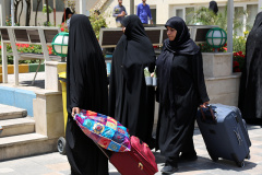 آیین بدرقه کاروان زیارتی دانشجویان دانشگاه بین المللی مذاهب اسلامی به سرزمین کربلای معلی و بزرگداشت شهدای خدمت