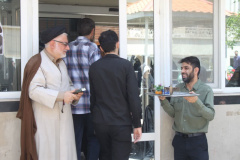 آیین بدرقه کاروان زیارتی دانشجویان دانشگاه بین المللی مذاهب اسلامی به سرزمین کربلای معلی و بزرگداشت شهدای خدمت
