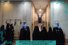 بازدید علمی جمعی از دانشجویان دانشگاه از باغ موزه قصر
