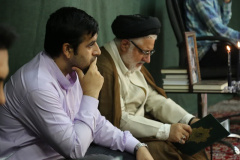 مراسم روز هفتم و یادبود شهید جمهور و خادم الرضا آیت الله رئیسی و شهدای خدمت همراه ایشان