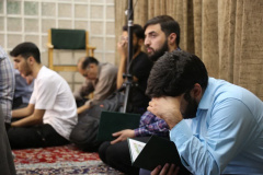 مراسم روز هفتم و یادبود شهید جمهور و خادم الرضا آیت الله رئیسی و شهدای خدمت همراه ایشان
