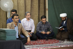 مراسم روز هفتم و یادبود شهید جمهور و خادم الرضا آیت الله رئیسی و شهدای خدمت همراه ایشان