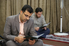 مراسم روز هفتم و یادبود شهید جمهور و خادم الرضا آیت الله رئیسی و شهدای خدمت همراه ایشان