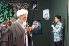 مراسم روز هفتم و یادبود شهید جمهور و خادم الرضا آیت الله رئیسی و شهدای خدمت همراه ایشان