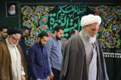 مراسم روز هفتم و یادبود شهید جمهور و خادم الرضا آیت الله رئیسی و شهدای خدمت همراه ایشان