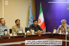 بازدید علمی جمعی از دانشجویان دانشگاه بین الملل مذاهب اسلامی از پژوهشگاه قوه قضائیه به همت انجمن علمی فقه و حقوق