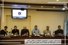 بازدید علمی جمعی از دانشجویان دانشگاه بین الملل مذاهب اسلامی از پژوهشگاه قوه قضائیه به همت انجمن علمی فقه و حقوق