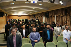 مراسم اختتامیه هفته‌ی سراهای دانشجویی به همت امور دانشجویی دانشگاه بین المللی مذاهب اسلامی