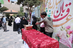 گزارش تصویری// موکب جشن و پذیرایی به مناسبت عید سعید قربان؛ عید بزرگ مشترک مسلمانان