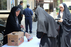 گزارش تصویری// موکب جشن و پذیرایی به مناسبت عید سعید قربان؛ عید بزرگ مشترک مسلمانان