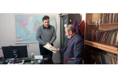 بازدید رئیس دانشگاه بین‌المللی مذاهب اسلامی از معاونت‌ها و حضور در محل کار کارکنان