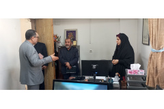 بازدید رئیس دانشگاه بین‌المللی مذاهب اسلامی از معاونت‌ها و حضور در محل کار کارکنان