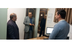 بازدید رئیس دانشگاه بین‌المللی مذاهب اسلامی از معاونت‌ها و حضور در محل کار کارکنان