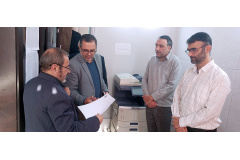 بازدید رئیس دانشگاه بین‌المللی مذاهب اسلامی از معاونت‌ها و حضور در محل کار کارکنان
