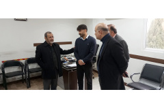 بازدید رئیس دانشگاه بین‌المللی مذاهب اسلامی از معاونت‌ها و حضور در محل کار کارکنان