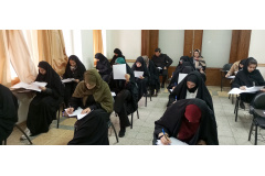 بازدید ریاست محترم دانشگاه بین المللی مذاهب اسلامی از حوزه های امتحانات پایان ترم