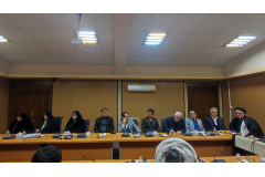 دیدار اعضاء هیات علمی دانشگاه بین المللی مذاهب اسلامی با ریاست محترم دانشگاه