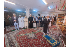 گزارش تصویری حضور علمای اهل سنت کشور بنگلادش در دانشگاه بین المللی مذاهب اسلامی/ بازدید از کتابخانه و شرکت در نماز وحدت