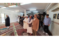 گزارش تصویری حضور علمای اهل سنت کشور بنگلادش در دانشگاه بین المللی مذاهب اسلامی/ بازدید از کتابخانه و شرکت در نماز وحدت