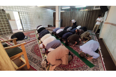 گزارش تصویری حضور علمای اهل سنت کشور بنگلادش در دانشگاه بین المللی مذاهب اسلامی/ بازدید از کتابخانه و شرکت در نماز وحدت