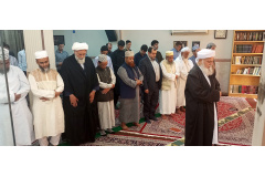 گزارش تصویری حضور علمای اهل سنت کشور بنگلادش در دانشگاه بین المللی مذاهب اسلامی/ بازدید از کتابخانه و شرکت در نماز وحدت