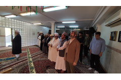 گزارش تصویری حضور علمای اهل سنت کشور بنگلادش در دانشگاه بین المللی مذاهب اسلامی/ بازدید از کتابخانه و شرکت در نماز وحدت