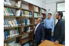 گزارش تصویری// بازدید دکتر فلاح زاده رییس دانشگاه بین‌المللی مذاهب اسلامی از واحدگنبدکاووس