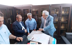 گزارش تصویری// بازدید ریاست محترم دانشگاه بین‌المللی مذاهب اسلامی از خبرگزاری قدس