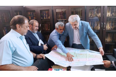 گزارش تصویری// بازدید ریاست محترم دانشگاه بین‌المللی مذاهب اسلامی از خبرگزاری قدس