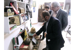 گزارش تصویری// بازدید ریاست محترم دانشگاه بین‌المللی مذاهب اسلامی از خبرگزاری قدس
