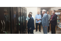 گزارش تصویری// بازدید ریاست محترم دانشگاه بین‌المللی مذاهب اسلامی از خبرگزاری قدس
