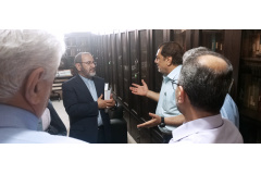 گزارش تصویری// بازدید ریاست محترم دانشگاه بین‌المللی مذاهب اسلامی از خبرگزاری قدس