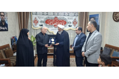 دیدار صمیمانه جمعی از مسئولان دانشگاه با خانواده شهید مهدی شعبانی از شهدای دفاع مقدس جنگ ۱۲روزه