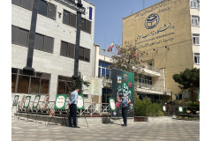 برپایی نمایشگاه اتحاد مقدس به مناسبت هفته دفاع مقدس در محوطه واحدمرکزی دانشگاه بین‌المللی مذاهب اسلامی