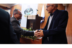 مراسم بزرگداشت استاد احمد عمر هاشم در دانشگاه بین المللی مذاهب اسلامی