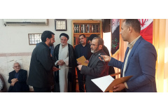 گزارش تصویری| مراسم گرامیداشت شهدای جنگ تحمیلی رمضان و تقدیر از همکاران فعال در ایام جنگ